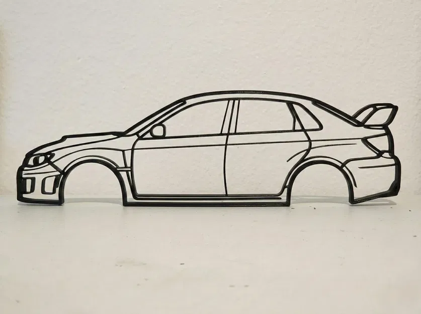 Tranh treo tường Subaru Impreza WRX STI Gen 3 “Stink Eye” (khoảng 2011) - Image 3