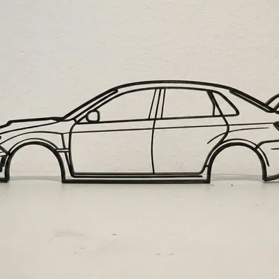 Tranh treo tường Subaru Impreza WRX STI Gen 3 “Stink Eye” (khoảng 2011)