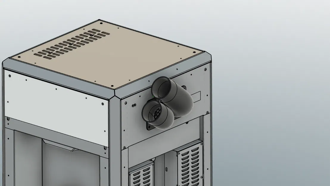 Prusa CORE One – Ống dẫn khí xả bên hông (Side Air Exhaust Ducts) - Image 1