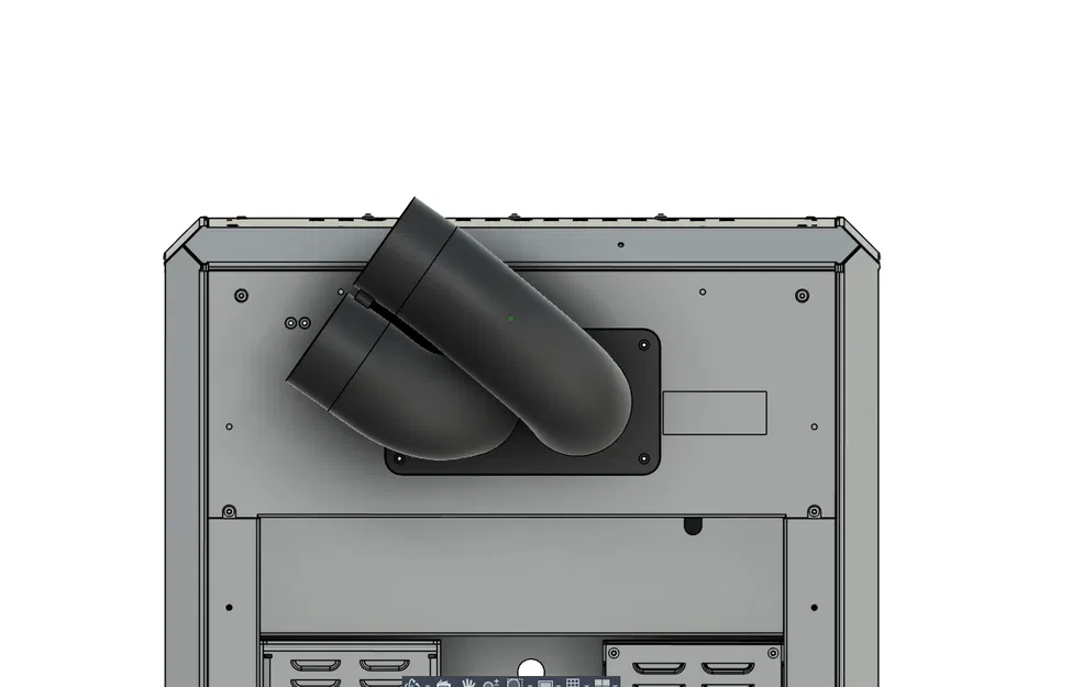 Prusa CORE One – Ống dẫn khí xả bên hông (Side Air Exhaust Ducts) - Image 2