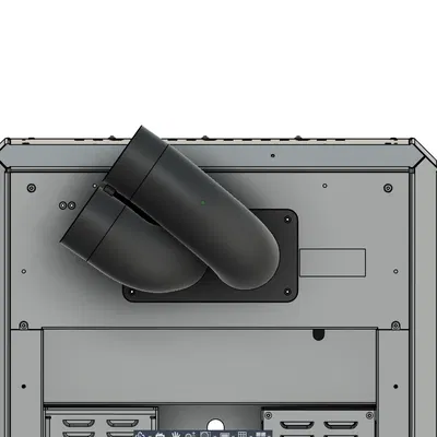 Prusa CORE One – Ống dẫn khí xả bên hông (Side Air Exhaust Ducts)