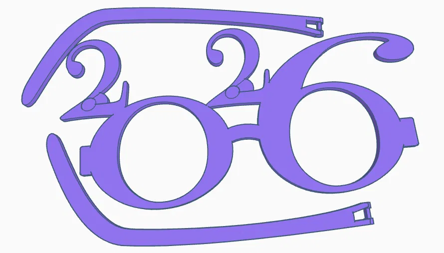 Kính Năm Mới 2026 (2026 New Year Glasses) - Image 2