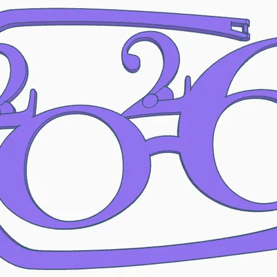 Kính Năm Mới 2026 (2026 New Year Glasses)