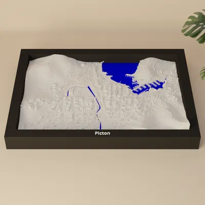 Picton, New Zealand - Mô hình thu nhỏ 3D