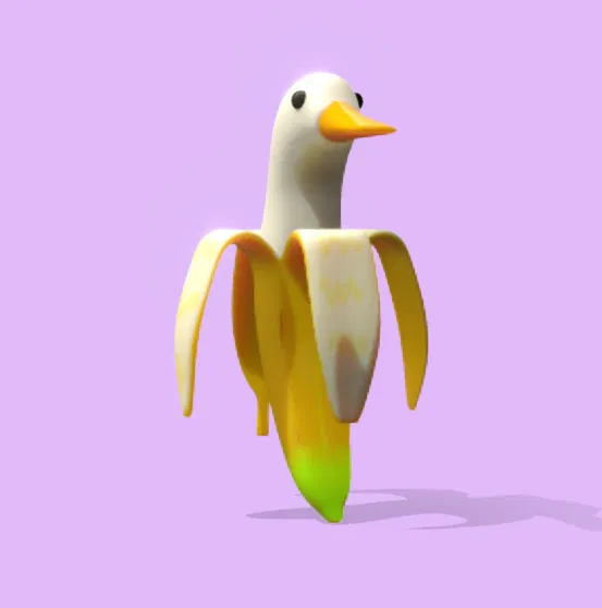 Vịt và Vịt Chuối (Duck and Banana Duck) - Image 1