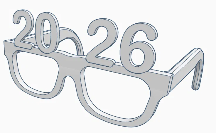 Kính Chúc Mừng Năm Mới 2026 (2026 New Year Glasses) - Image 3