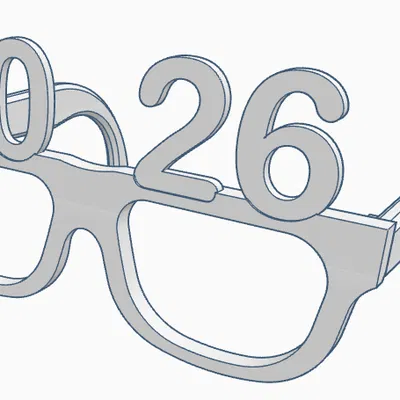 Kính Chúc Mừng Năm Mới 2026 (2026 New Year Glasses)