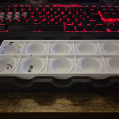 Khay Gridfinity 2x5 tương thích Army Painter SpeedPaint Pallette