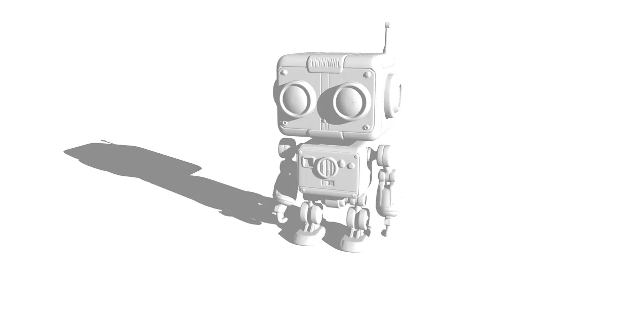Cute Robot (Mô hình 3D) - Image 1