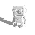 Cute Robot (Mô hình 3D) - Thumbnail 1
