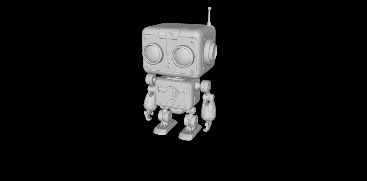 Cute Robot (Mô hình 3D) - Image 3