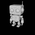 Cute Robot (Mô hình 3D) - Thumbnail 3