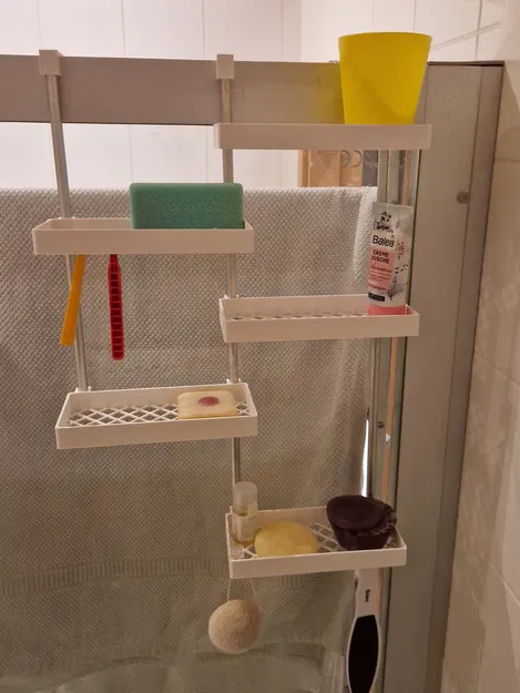 Hệ kệ treo modular cho góc phòng tắm - Image 1