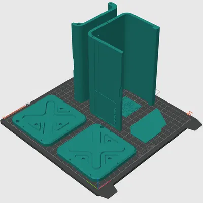 Hộp Container Cyberpunk Có Thể Xếp Chồng (Stackable Cuberpunk Container)