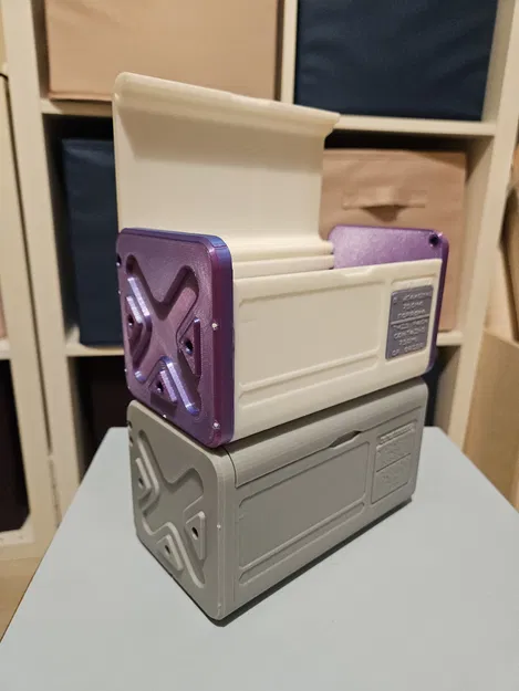 Hộp Container Cyberpunk Có Thể Xếp Chồng (Stackable Cuberpunk Container) - Image 5