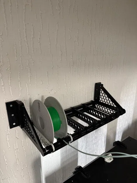 Giá treo cuộn filament gắn tường (Spool holder wall mount) - Image 1