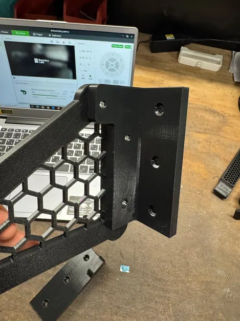 Giá treo cuộn filament gắn tường (Spool holder wall mount) - Image 2