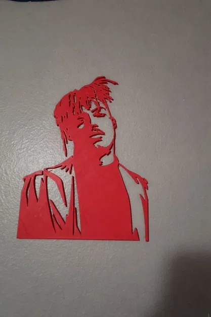 Tranh Treo Tường Chân Dung Juice WRLD (Silhouette Tối Giản) - In 3D - Image 1