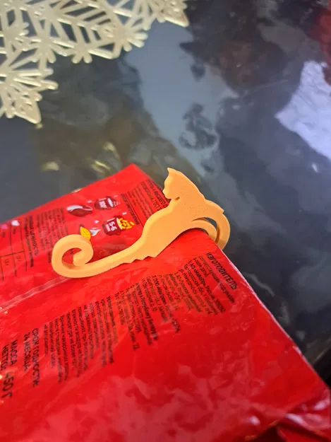 Kẹp miệng túi đơn giản, mèo dễ thương - Image 2