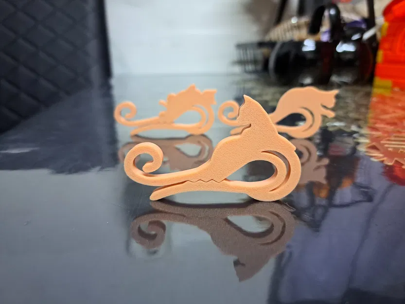 Kẹp miệng túi đơn giản, mèo dễ thương - Image 4