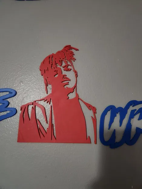 Juice WRLD Wall Art – Tranh treo tường nhiều lớp in 3D - Image 5