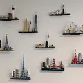 Ngàm treo tường cho LEGO Architecture Skylines - Thumbnail 1