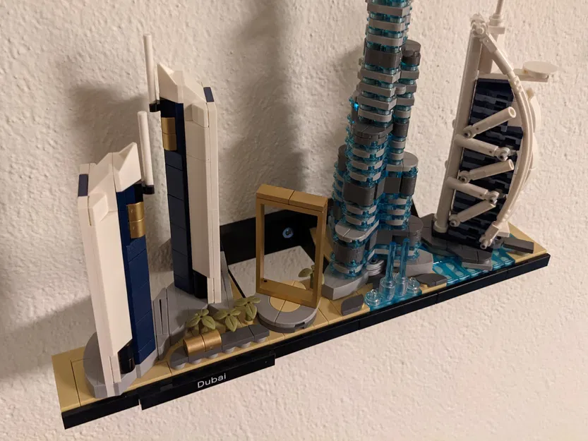 Ngàm treo tường cho LEGO Architecture Skylines - Image 2