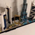 Ngàm treo tường cho LEGO Architecture Skylines - Thumbnail 2