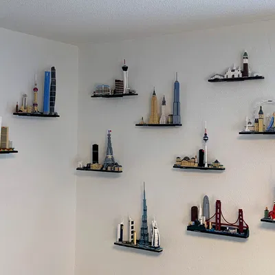 Ngàm treo tường cho LEGO Architecture Skylines