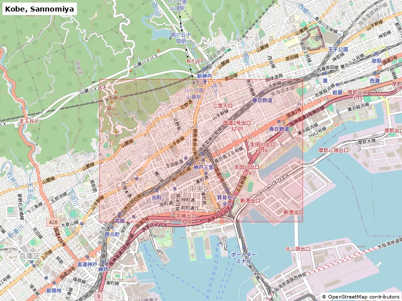 Kobe, Sannomiya, Nhật Bản - Mô hình thu nhỏ 3D - Image 8