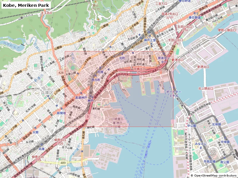 Kobe, Meriken Park, Nhật Bản - Mô hình 3D thu nhỏ - Image 8