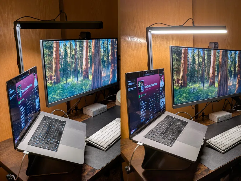 Attachment Hex cho Logitech Litra Beam – Mod đèn Task Light - Image 1