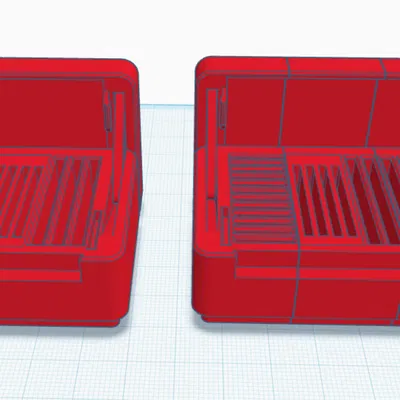 Hộp thẻ SD, Micro SD & XD (Gridfinity Remix)