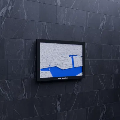 Kobe, Nada Sake, Nhật Bản - Mô hình thu nhỏ 3D