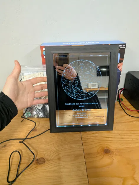 Khung Gương Phát Sáng (Glowing Mirror Frame) - Image 1