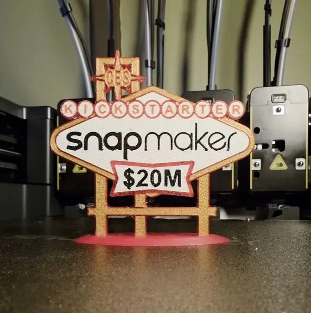 Thẻ Móc Khóa lấy cảm hứng từ sự kiện Snapmaker CES - Image 1