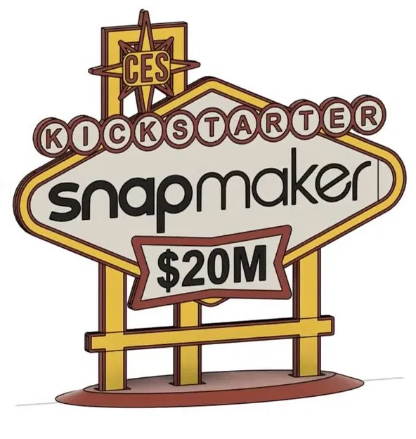 Thẻ Móc Khóa lấy cảm hứng từ sự kiện Snapmaker CES - Image 3