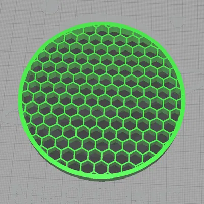 Lót ly lục giác (Hexagonal coaster)