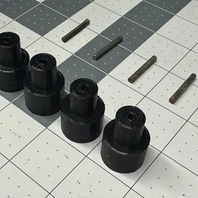 Chân cao su máy đánh chữ Remington 7 (thay thế)