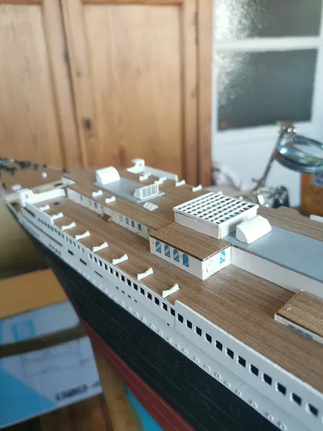 Các chi tiết cho tàu (pièces pour bateau) – tỷ lệ 1/250 - Image 1