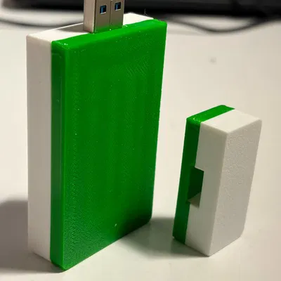 Vỏ hộp nhỏ gọn cho adapter mSATA SSD sang USB