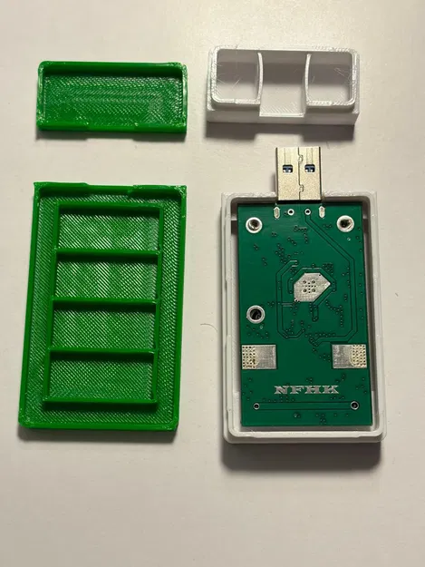 Vỏ hộp nhỏ gọn cho adapter mSATA SSD sang USB - Image 4