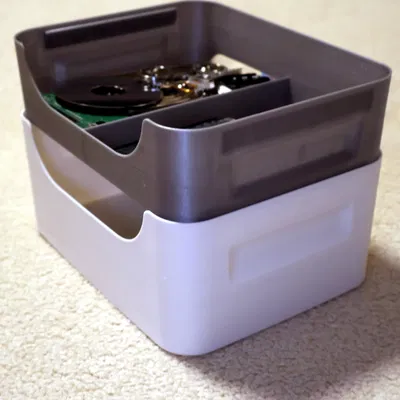 Khay Lưu Trữ Xếp Chồng Bản Cứng Cáp (Better Sturdy Stackable Storage Trays)