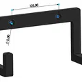 Giá treo tường FritzBox 6670/6591/6690 (Fritzbox wall mount) - Thumbnail 1