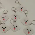 Móc khóa Bichón Maltés – Nhiều phần, nhiều màu (Không cần AMS) - Thumbnail 3