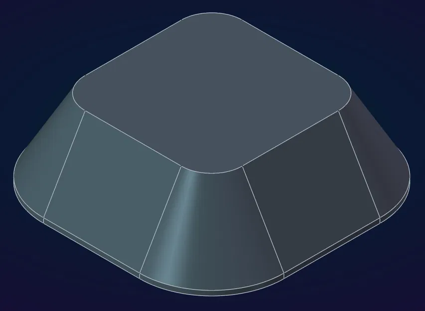 Chân đế Electronics Feet (20x20x6.4mm) có rãnh keo - Image 1