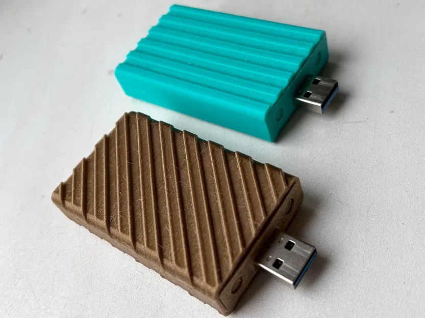 Vỏ enclosure cho adapter mSATA SSD sang USB – gọn, đẹp, hiện đại - Image 1