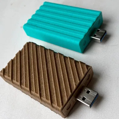 Vỏ enclosure cho adapter mSATA SSD sang USB – gọn, đẹp, hiện đại