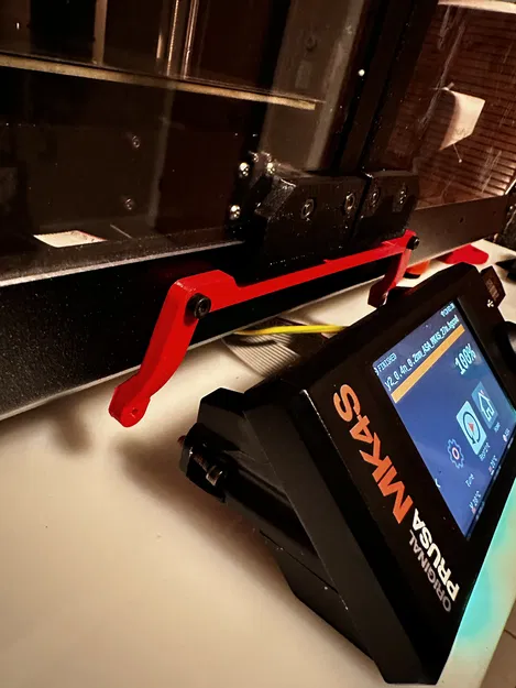 Ngàm gắn LCD MK4S lên enclosure (MK4S enclosure LCD mount) - Image 1