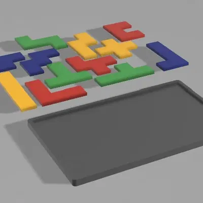 Bộ xếp hình Pentomino 2D (2D pentomino puzzle)